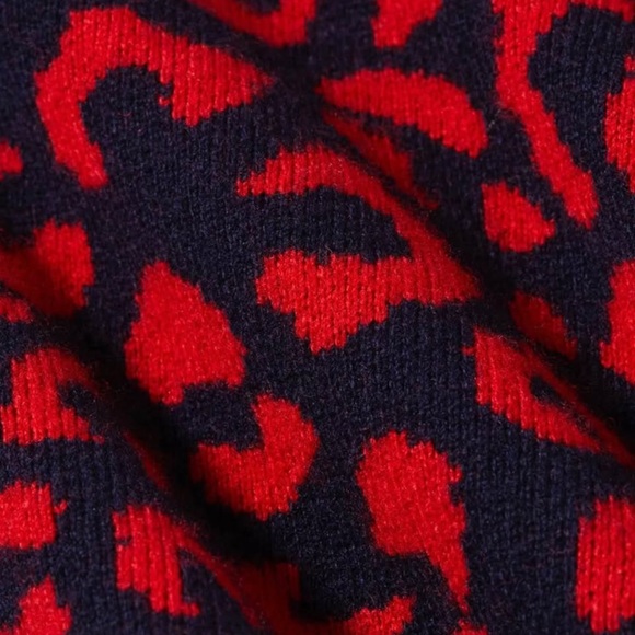 Vineyard Vines Cheetah Leopard Print Cashmere Cardigan NWT 3XL Plus RARE - Picture 5 of 5